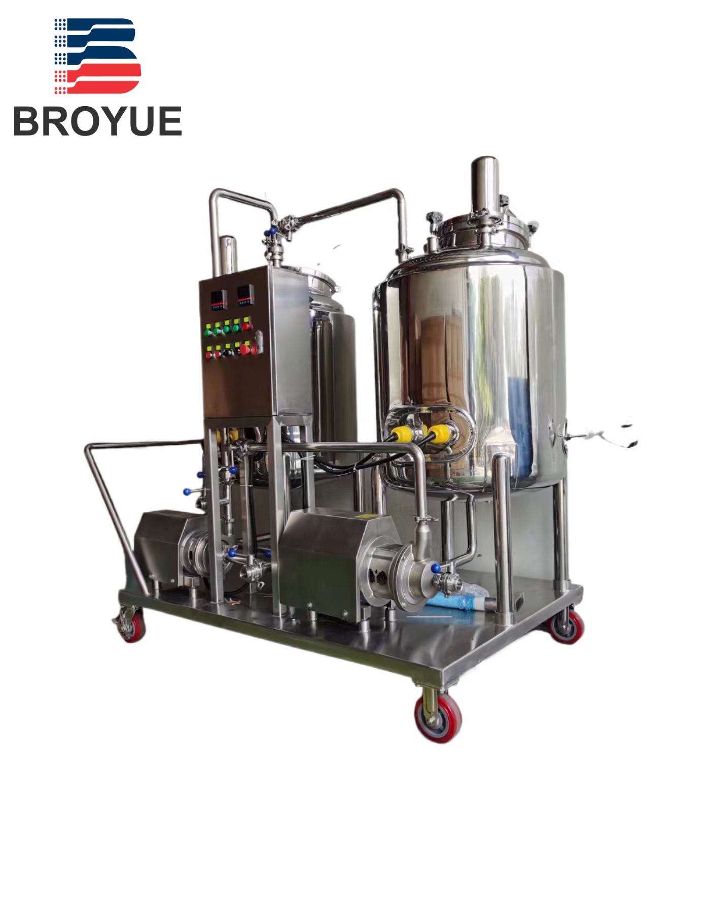 Double tank CIP system