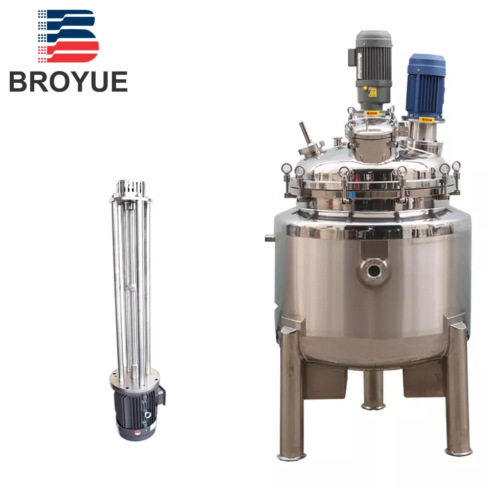 High Shear Emulsifying Tank Homogenizer Dispenser for high viscous products