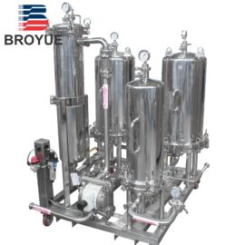 Integrated multi-stage filtration module