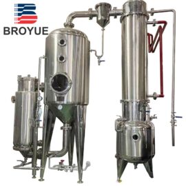 Single stage evaporator