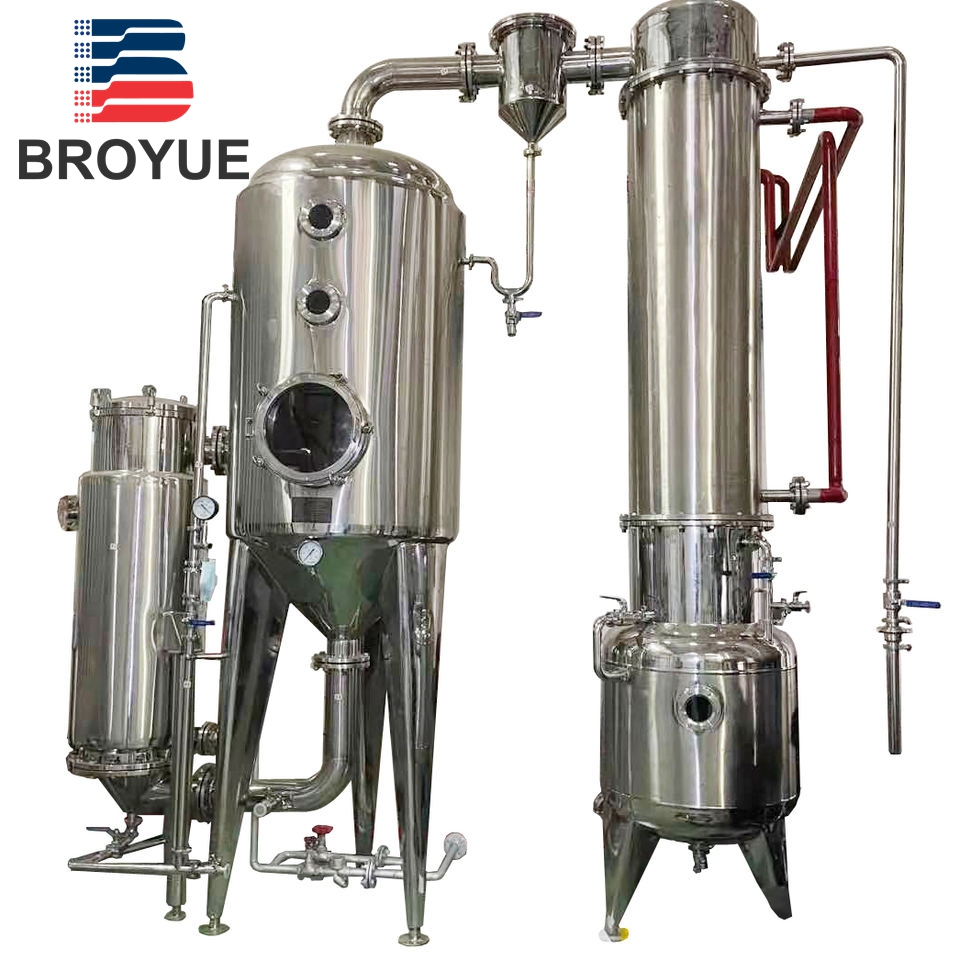 Single stage evaporator