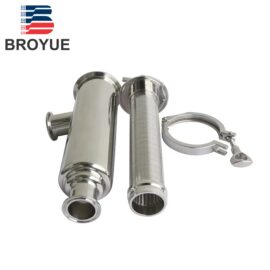 Stainless steel sanitary inline type strainer filter