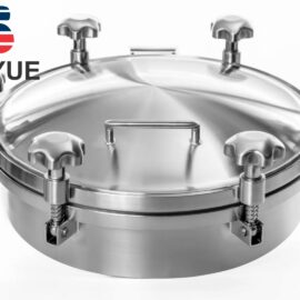 stainless steel tank manway for pressure vessel