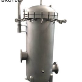 sand blast multi bag filter housing